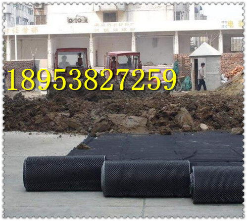 南充24厚塑料防护排水板 宁夏车库疏水与车底防护的理想解决方案